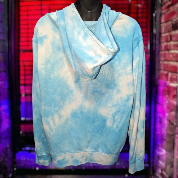 Simpsons Family Cloudy Sky Tie Dye Hoodie, Medium - Picture 2 of 4